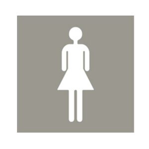 Piktogram "łazienka damska"
