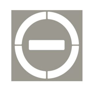 Piktogram "droga zamknięta"